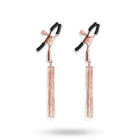 Bound Adjustable Nipple Clamps D2 Rose Gold - Vuxen.se - Bröstklämmor, nipple klämmor för BDSM