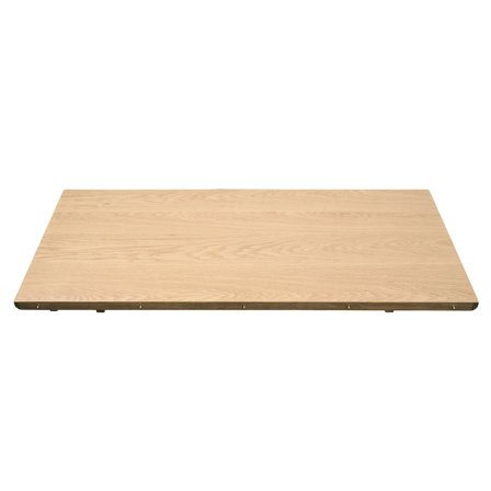 Carno Tillægsplade til Spisebord Ø120cm, 120x45cm - 45x120x4cm - Perfekt til Familie & Ekstra Plads - Bordplade i Eg, Natur
