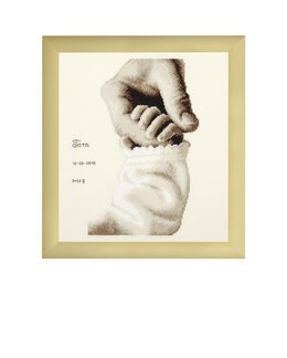 Broderikit Tavla Hand i hand - Vervaco