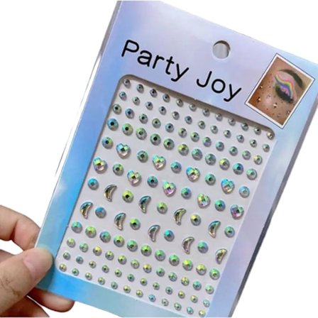 Temporära Ansiktskristaller Ansiktssmycken Face Gems Kristaller