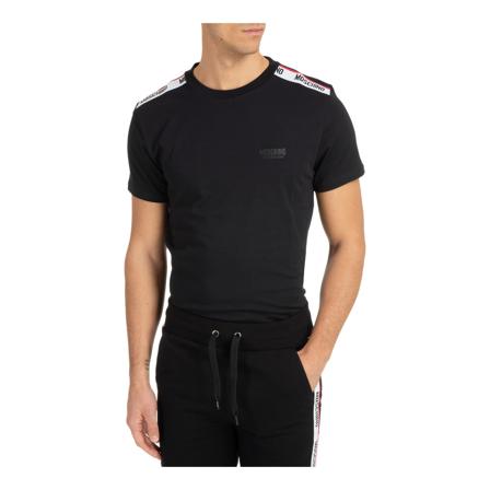 Moschino T-shirt , Zwart , Heren , Maat: S
