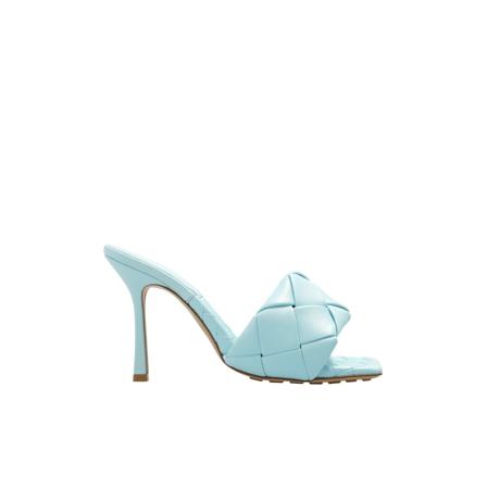 Bottega Veneta High Heel Sandaler Blå, Dame Stiletter, Størrelse: 38 1/2 EU