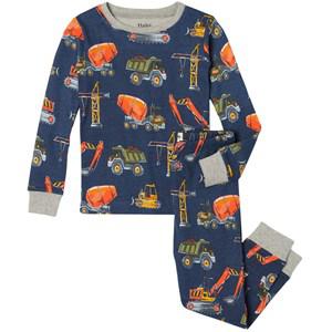 Hatley Printed Pyjamas Navy 8 Years - Nightwear - 8 years - Blue - Junge
