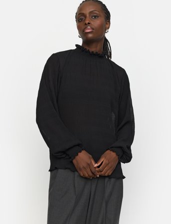 Soft Rebels Srlucinda Blouse - Black - S