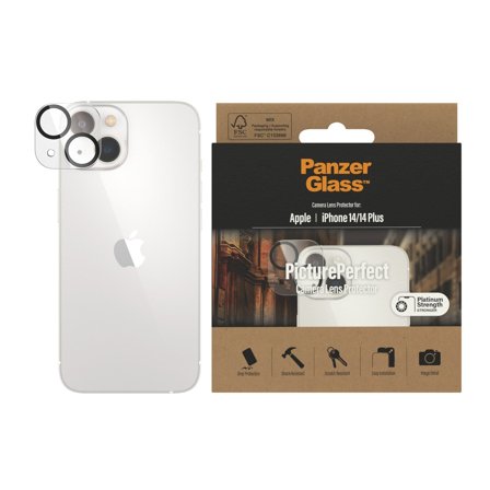 Panzer PicturePerfect Camera Lens Protector iPhone 14 | Plus PanzerGlass - High quality tempered glass screen protector