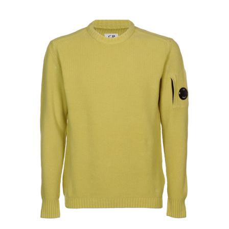 C.p. Company Sweatshirt Gul, Herre Strik