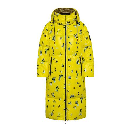 Peuterey Reversible down jacket in lakke nylon , Geel , Dames , Maat: XS