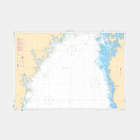 Carte littorale Sjöfartsverket 52 Bottenhavet, Norr (Édition 2025)