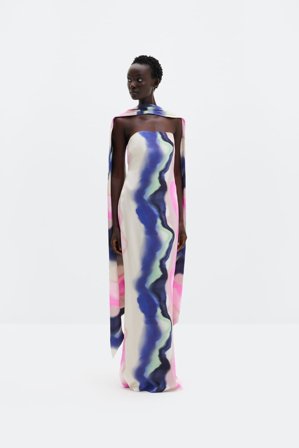 Malina - Zelda maxi dress - 40 - Watercolour