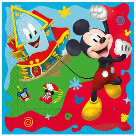 Mikki Hiiri Rock The House Servetit 20-pack