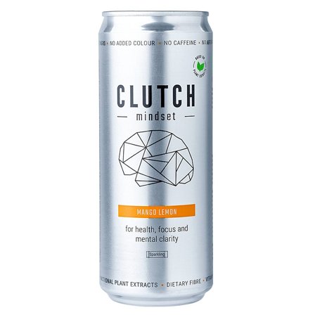 Clutch Nutrition Clutch Mindset Mango Lemon Mango Lemon/ 330 ml, Helse & Madvarer, Protein & Energi, Energidrikke