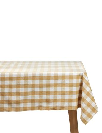 Cloth Sofie 140 X 310Cm, Beige 140X310 Cm Home Textiles Kitchen Textiles Tablecloths & Table Runners Yellow Noble House