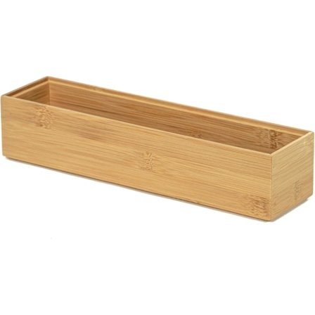 stk 22.7 x 7.5 x 5cm, Compactor, Oppbevaringsboks, Mørkt Tre, Bambus