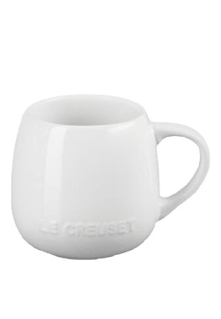 Le Creuset Coupe mugg stengods 320 ml Kök & matlagning Vit 320ML