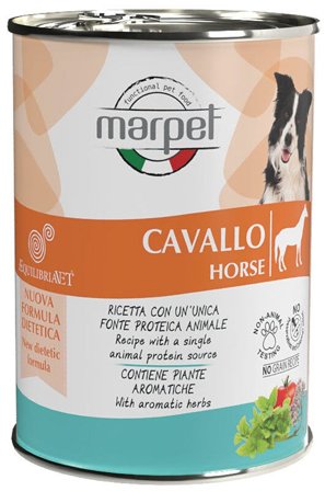 Marpet Aequilibriavet Dog Cavallo Cibo Umido Per Cani Adulti