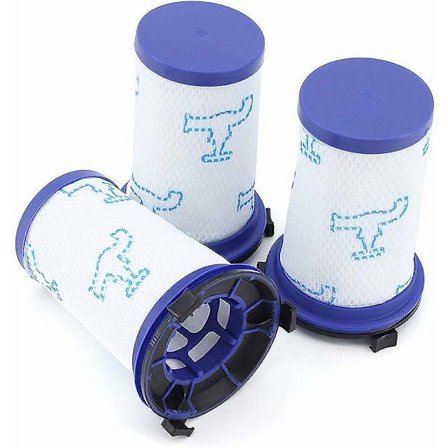 Ersättningsfilter för Rowenta Air Force 360 Rh9037 Rh9038 Rh9039 Rh9051wo Rh9057wo Rh9086wo Dammsugare (alternativ till Zr009001) Guazhuni 3st