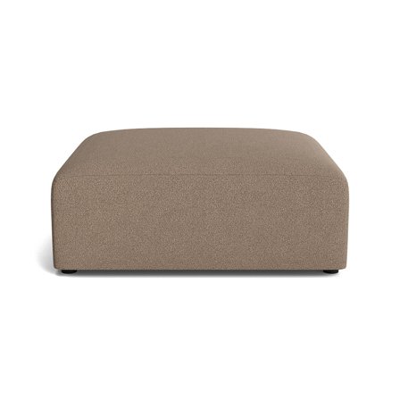 Soma puf - Loop Mørk Beige - 106x96x43 - Puf
