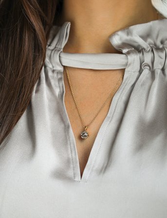 Caroline Svedbom Classic Petite Necklace Gold - Gold - ONE SIZE