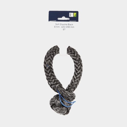 1852 soft schackle 8mm svart 120/290 mm 6T