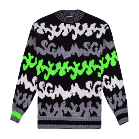 Msgm Sweatshirts Sort, Herre