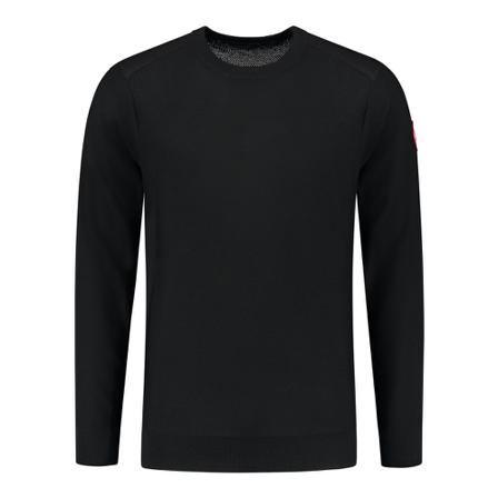 Canada Goose, Dartmouth Crew Neck Sweater Zwart, Heren, Maat:2XL