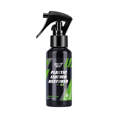 Bil Plast Renoveringspolish Läderrengöringsspray Tillbaka Till Svart Glans 50ml/100ml Inredning Plast Renoverare Biltillbehör