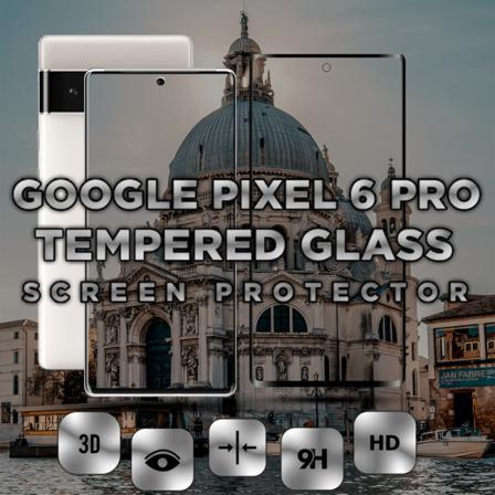 Google Pixel 6 Pro - Härdat Glas 9h - Super Kvalitet 3d