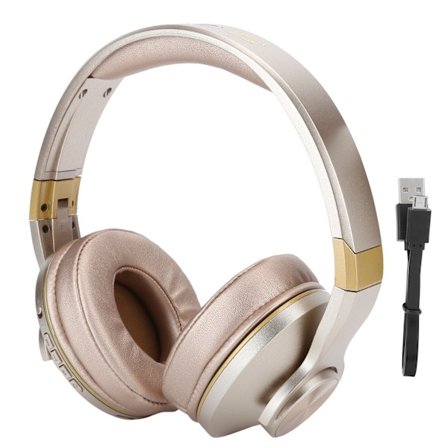 Til Bluetooth-headset Musik Trådløse Hovedtelefoner Over-Ear Øretelefon Computer Tilbehør