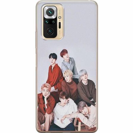 Xiaomi Redmi Note 10 Pro Mjukt Skal - K-pop Bts