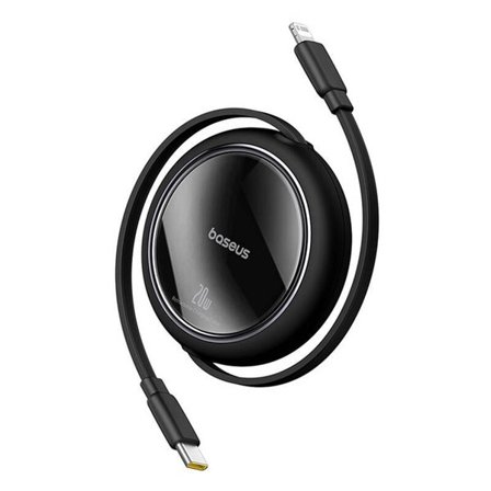 USB-kabel Baseus Free2Pull USB-C till iP 20W 1m (svart)