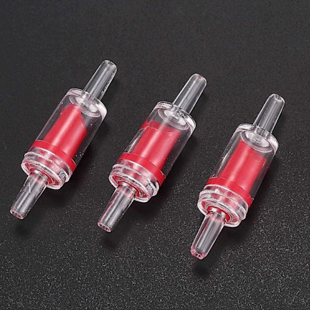 8-delt Plast Akvarium 1-veis Returventilsett