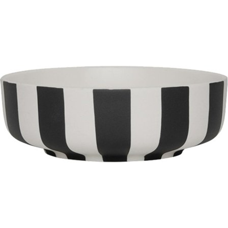 Oyoy living design Toppu kulho small 13 cm, valkoinen/musta