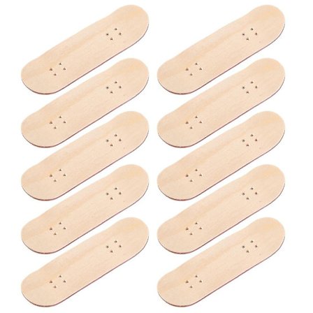 10 stk. Nye reservedele Træplade Finger Skateboard Dele Til Finger Skateboards TY (LGL)
