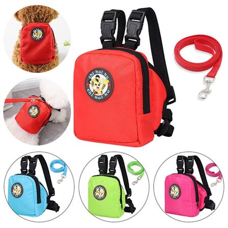 Dog Self Ryggsäck Pet Rugsäck RÖD L