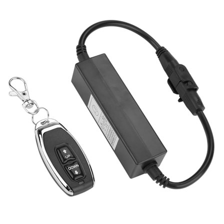 12 V DC lineaarinen toimilaite langattomalla kaukosäätimellä DPDT-kytkin eteenpäin taaksepäin [GPA]