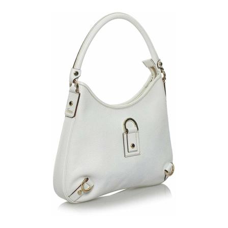 Gucci Vintage, Pre-owned Shoulder Bag Wit, Dames, Maat:ONE Size,voering