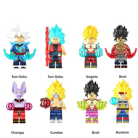 Dragon Ball Minifigur Byggklossar Barnleksaker Set