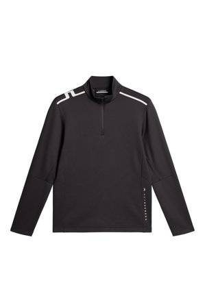 J.Lindeberg - Golf - Vinnie Quarter Zip Mid Layer - Black - Man - S