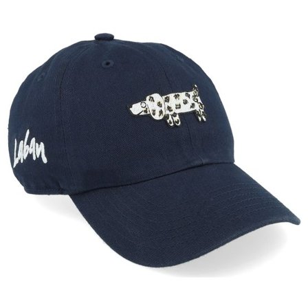 Lilla Spöket Laban - Blå unconstructed Keps - "Kids Rufus Navy Dad Cap " @ Hatstore