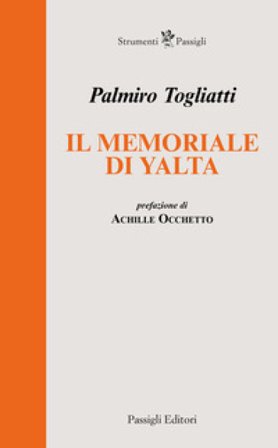 Il memoriale di Yalta Palmiro Togliatti