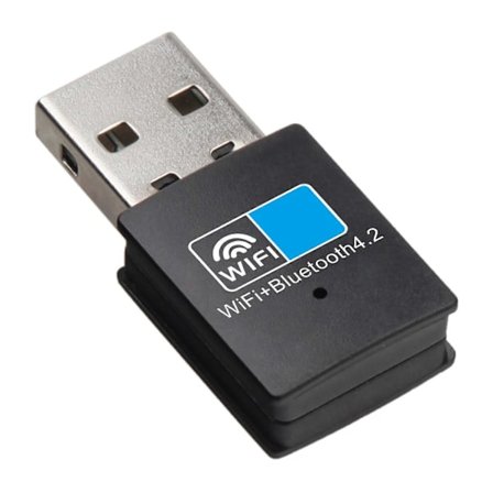 USB WiFi Bluetooth-adapter, Bluetooth 4.2 150 Mbps WiFi-dongel nätverkskort, WiFi Bluetooth-mottagare