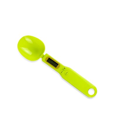 Digital måleske vægt 500g/0.1g præcis elektronisk køkkenske til krydderier kaffe og bagning Green