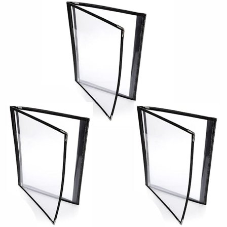 3 Stk Restaurant Menu Covers Menu Covers Bog Menu Holdere