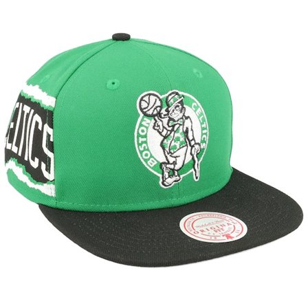 Mitchell & Ness - Verde snapback Gorra - Boston Celtics Jumbotron Hwc Green/Black Snapback @ Hatstore