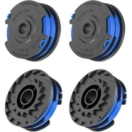 Trimmertråd för Greenworks G40LT/G40LTK2 40V sladdlösa grästrimmers 8,3 m lång, 1,65 mm dia, dubbel tråd[D]