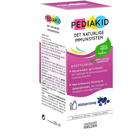 Pediakid Immunity strength SirupBlueberry 125 ml, Helse & Madvarer, Kosttilskud, Immunforsvar