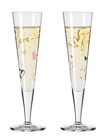 Ritzenhoff | Goldnacht Champagneglas 2-Pack | 20.5 CL