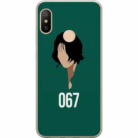 Xiaomi Redmi 6 Pro Genomskinligt Skal Squid Game