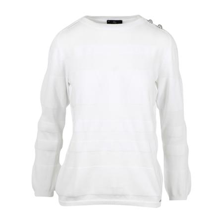 Fay, Trui Wit, Dames, Maat:L,strepen