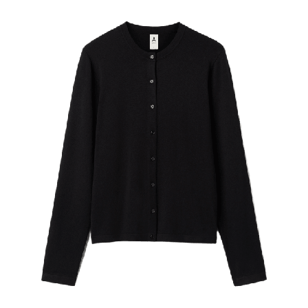 Å WOMAN Cardigan INGRID Stickat Svart XS